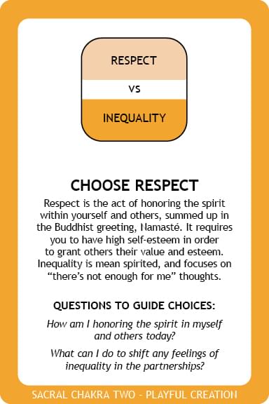 Choose Respect Card